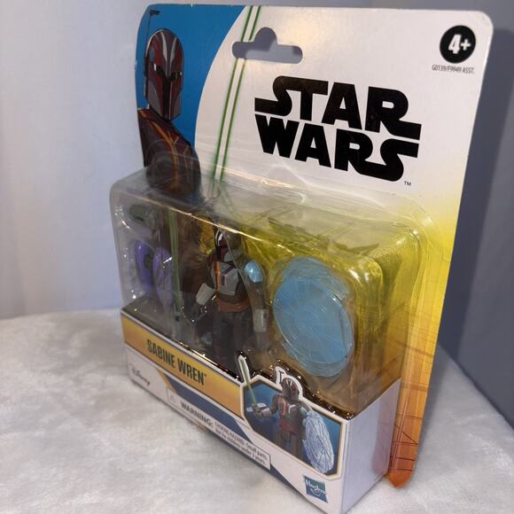 Star Wars Sabine Wren 4” Action Figure by Hasbro 2024 NEW in Box - Picture 3 of 5